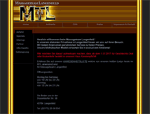 Tablet Screenshot of massageteamlangenfeld.de
